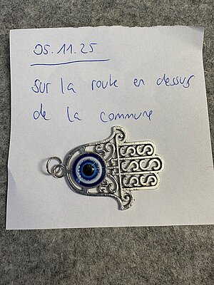 Pendentif Main-Oeil