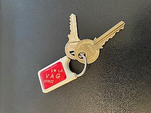 2 clés, port clé VAG vétroz