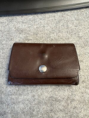 Portemonnaie brun